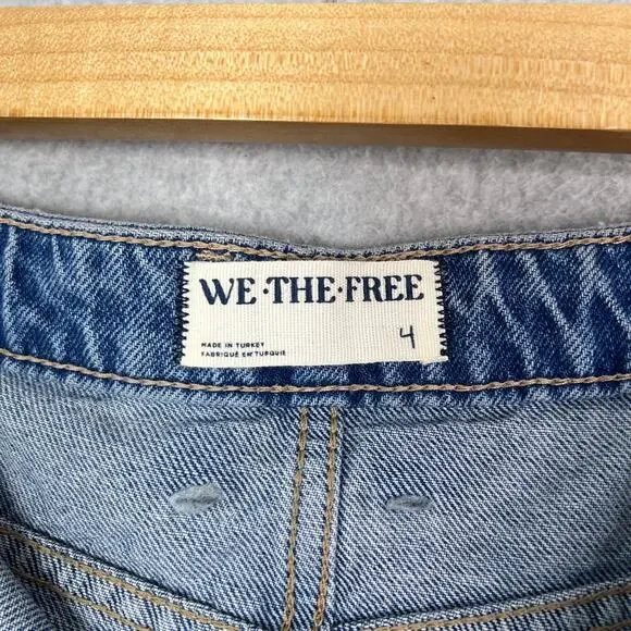 Free People We The Free Size 4 Come As You Are Denim Maxi Skirt in Sapphire Blue - Picture 9 of 10